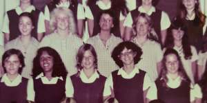 At Sydney Girls'High,MacIntyre is in the bottom row,second from left.