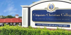 Citipointe Christian College in Carindale,Brisbane.