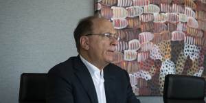 Larry Fink is currently in Australia visiting clients. 