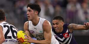 Adam Cerra faced his former team Fremantle for the first time last year.