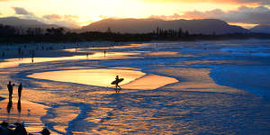 Byron Bay is a difficult area for finding accommodation at the best of times. 