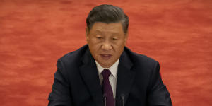 China’s president Xi Jinping,pictured last year.