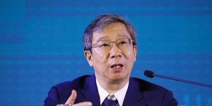 PBOC governor Yi Gang,said the economy was facing “certain downward pressures” because of the pandemic and external factors and would move to provide stronger economic support.