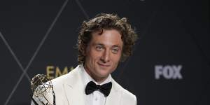 The Bear star Jeremy Allen White was among the winners at the Emmys.