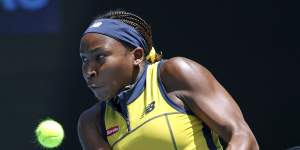 American Coco Gauff was offended by a cartoon.