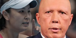 Dutton slams celebs for not speaking up about China’s treatment of women