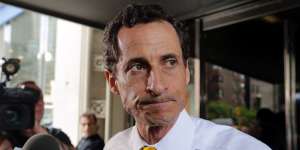 Disgraced:Anthony Weiner.