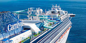 Carnival Adventure is one of the rebranded P&O ships after Carnival closed the brand.