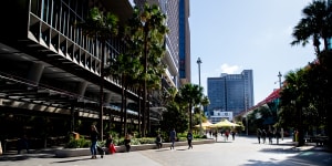 Parramatta,where office vacancy is at 22 per cent.