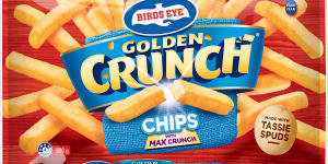 The Golden Crunch chips from Bird’s Eye.