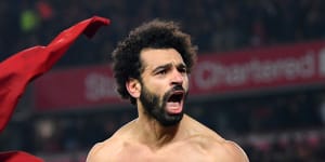 Mo Salah and his Liverpool teammates are 25 points clear at the Premier League summit.