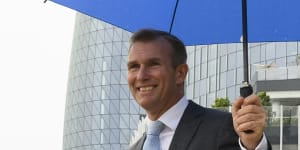 Planning Minister Rob Stokes said authorities were considering plans to allow people to safely swim at harbourside spots,including the Barangaroo foreshore. 