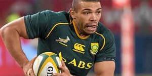 Two tries,yellow card for Habana in Springboks romp