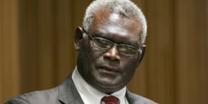 Solomon Islands prime minister lashes Australia over AUKUS security pact