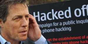 Hugh Grant is one of many actors speaking out about News of the World.