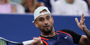‘I want to enjoy the way I’m playing’:Composed Kyrgios waltzes into fourth round