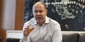 Treasurer Josh Frydenberg is hoping families will start spending the $100 billion accumulated on household balance sheets during the pandemic.