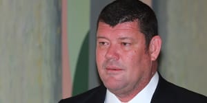James Packer,pictured in 2017,said it was “no secret” he had previously struggled with mental health problems.