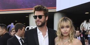 Miley and Liam practise the science of a celebrity breakup