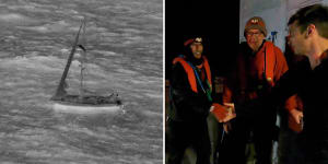 NSW Police boat rescues stricken sailors