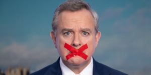 Hugh Bonneville in Douglas Is Cancelled.