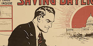 An early campaign in support of daylight saving in the US.