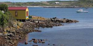 The Boathouse on King Island is a local favourite.