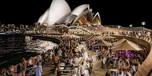 Opera Bar’s coveted harbourside location.