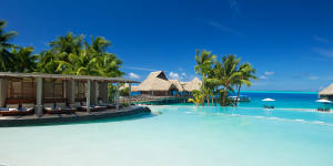 Tahiti,Bora Bora:French Polynesia to New Zealand cruise includes Conrad Hilton Bora Bora Nui Resort