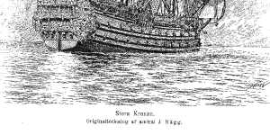The Kronan from the Illustrated Swedish naval history.