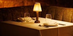 The Dining Room is a sympathetic refit of The Argyle nightclub. 