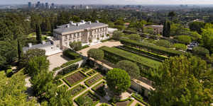 Lachlan Murdoch’s Bel Air mansion,Chartwell,at $US150 million the most expensive ever sold in LA when he took the keys.
