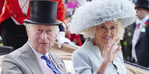 King Charles III and Queen Camilla at Royal Ascot earlier this month.