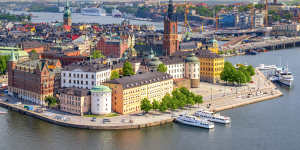 The old and new combine in Stockholm.