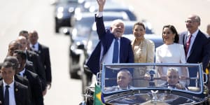 Brazil’s Luiz Inácio Lula da Silva has been sworn in as president