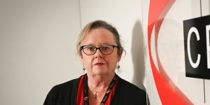 Karen Batt,the secretary of the Victorian branch of the Community and Public Sector Union. 