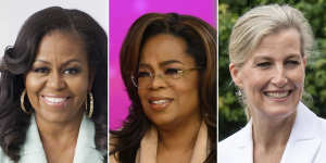 Michelle Obama,Oprah Winfrey and Sophie,Countess of Wessex,have all spoken about their experiences with menopause.
