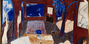 Henri’s Armchair,by Brett Whiteley,1974-75,was sold for $6.136 million,by Menzies in November.