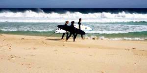 Rich pickings ... King Island's surf is rated highly.