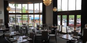 Award winning ... Aubergine restaurant.