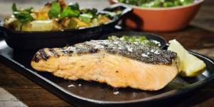 Build your own'grizzly plate'at Salmon&Bear.