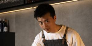 Owner-chef Zachary Ng serves the dishes and pours the drinks at 10-seat Restaurant Ka.