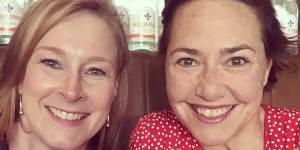 ABC journalists Leigh Sales,left,and Lisa Millar have been best friends for 20 years.