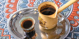 Lebanese coffee.