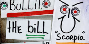 Published excerpts from some of the over 100 letters sent by the figure known as ‘Scorpio’ or ‘Bullit’. 