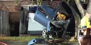 Teen critical,two others injured,after crash in Sydney’s south-west