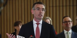 NSW Premier Dominic Perrottet on Thursday.