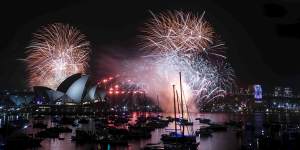 Sydney's sky will light up with sound,music and light. 