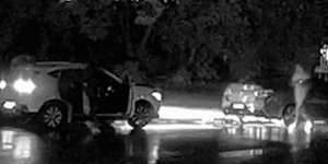 Police have appealed for information in relation to three men seen in the area after a Sydney grandmother was shot dead.
