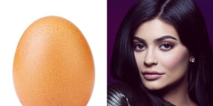 Kylie Jenner's Instagram record has been cracked by an egg. Yes,an egg